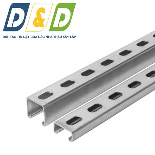 Thép chữ U đột lỗ | Vật tư D&D Thép chữ U đột lỗ | Vật tư D&D