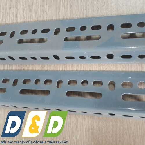 Thép chữ V đột lỗ | Vật tư D&D